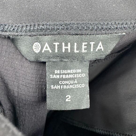 ATHLETA Black Trekkie North High Rise Jogger Pants Size 2 - Picture 6 of 7